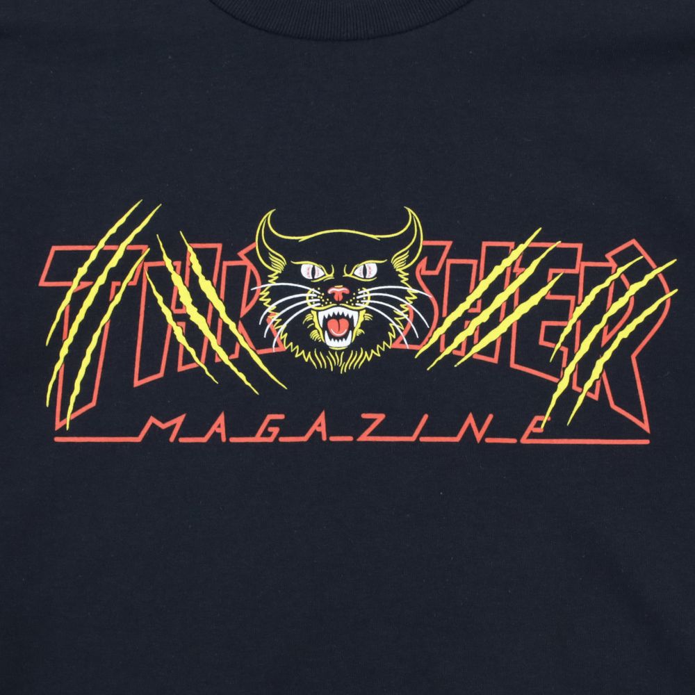 Футболка Thrasher Gato T-Shirt (black)