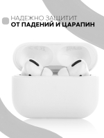 Чехол КАРТОФАН для Apple AirPods Pro (арт. AIRPRO-SLIM-SILICON-WHITE)