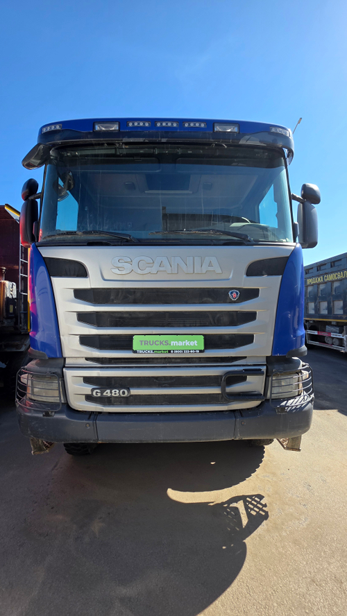 Scania G 8x4 Самосвал G480 CB8X8EHZ 	(Дизельный, 12,8 л, 480 л.с., МТ)