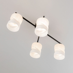 Citilux Нильс CL132145 Люстра потолочная Чёрная