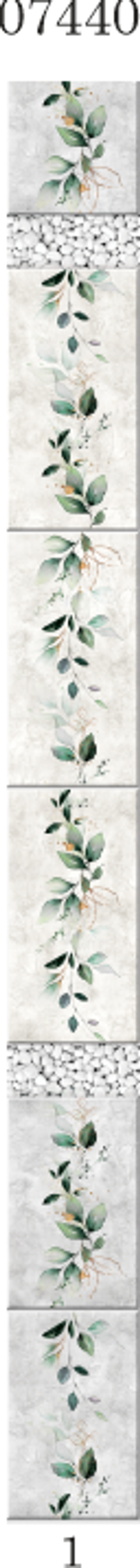 Панель ПВХ фотопечать 3D Panda Свежесть 2700х250 мм