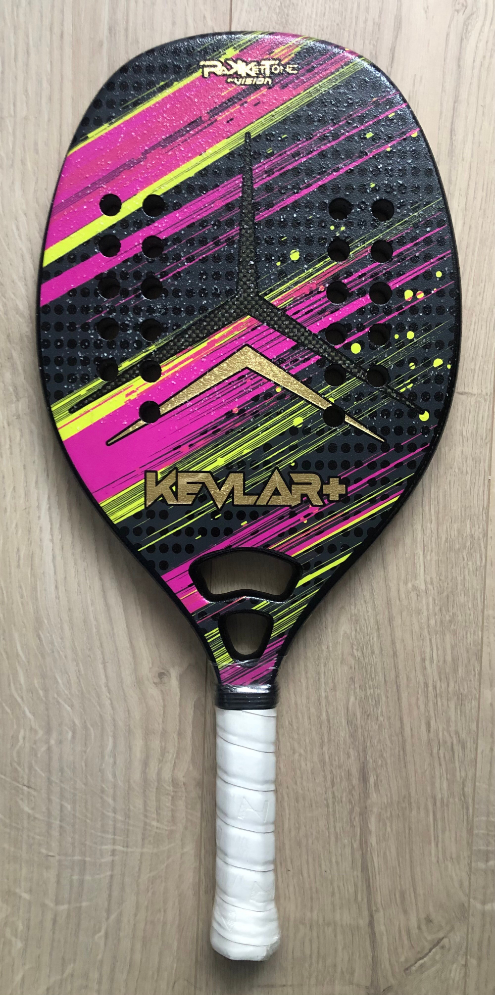 Ракетка KEVLAR PLUS 2.3 Rakkettone с нанесением «Rotor»