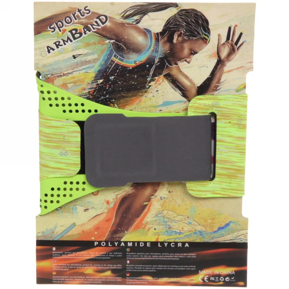 Чехол спортивный для телефона на руку «Victory» (для телефона 6»), микс