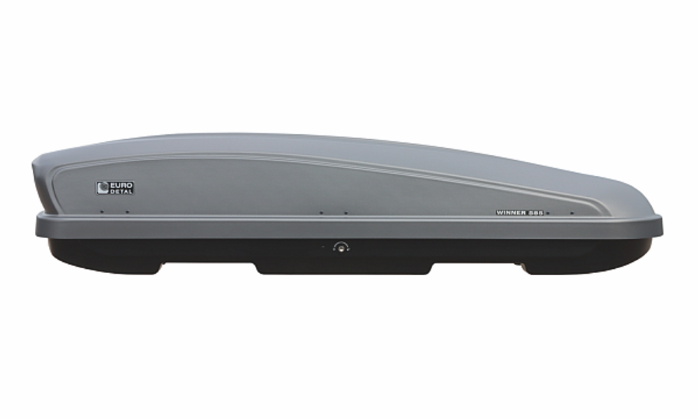 Автобокс на крышу автомобиля "Winner 585" двустороннее открывание (графит дастинг) / Евродеталь