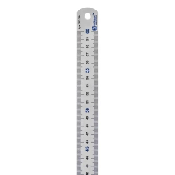 Линейка КОБАЛЬТ 600 x 28 x 0.7 мм, нерж.сталь