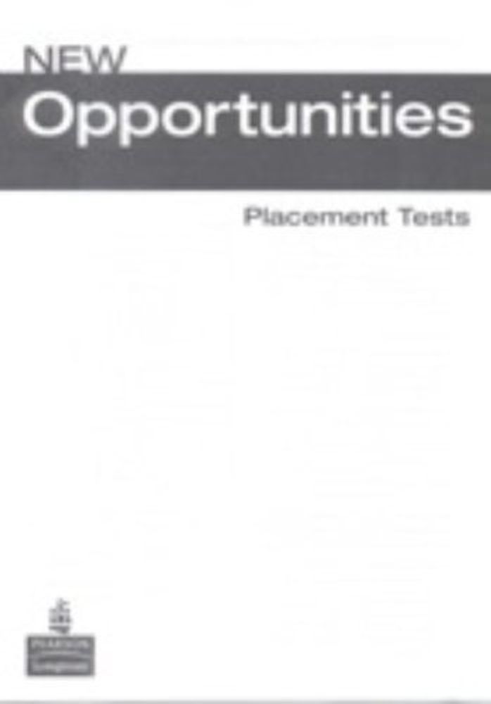 New Opportunities Placement Tests (global)