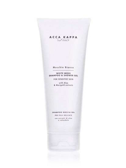 Шампунь-гель для душа Acca Kappa Muschio Bianco, 200 мл