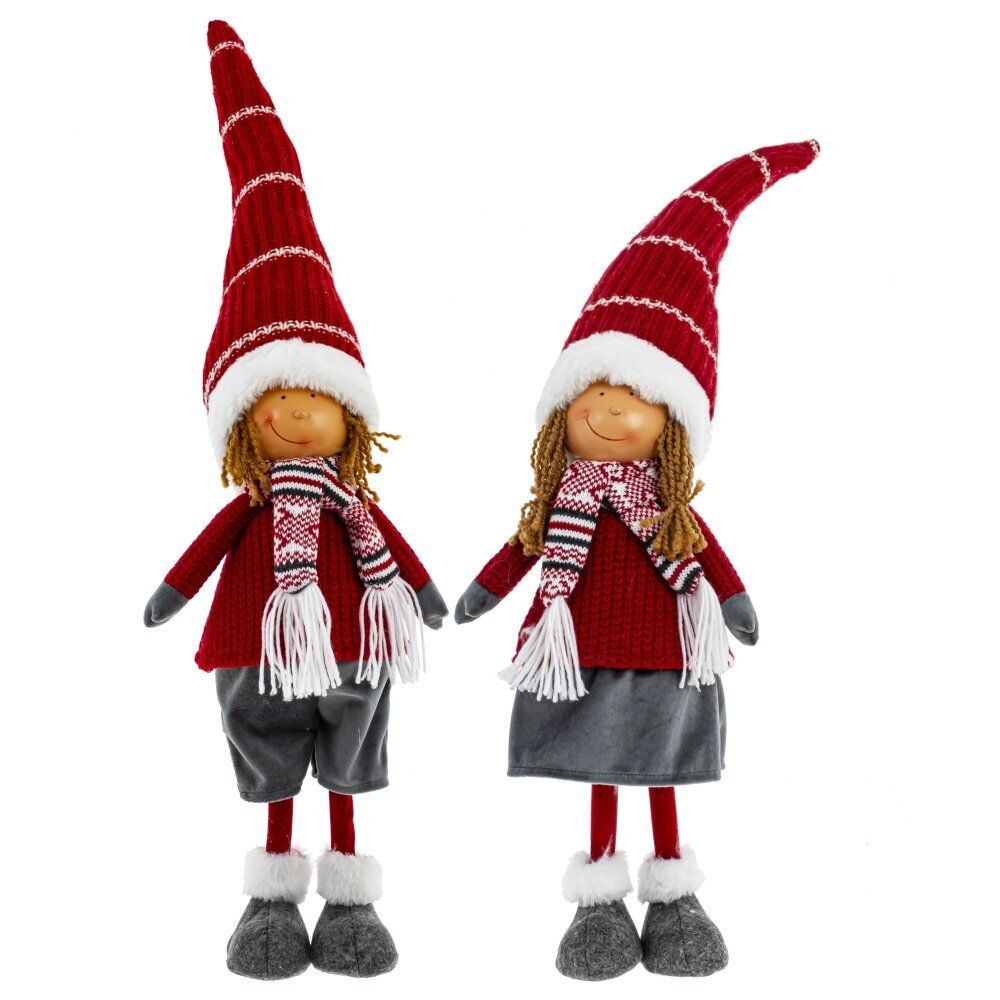 GAEM Игрушка набивная "Мальчик/Девочка", L18 W10 H73 см, 2в.