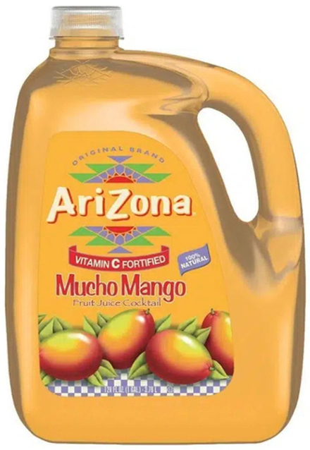 Чай Холодный Зеленый со Вкусом Манго Arizona Mucho Mango 3.78л - канистра