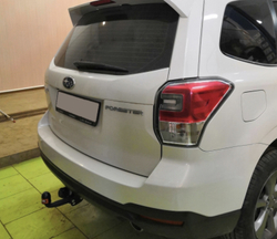 Фаркоп для Subaru Forester 2013-2018 Тип шара: A. Нагрузки: 2000/100 кг, SU 07