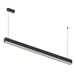 ST612.433.32 Светильник подвесной Черный LED 1*35W 3000K 698Lm Ra>80 120°IP20 L1120xW50xH60 180-220V Подвесные светильники