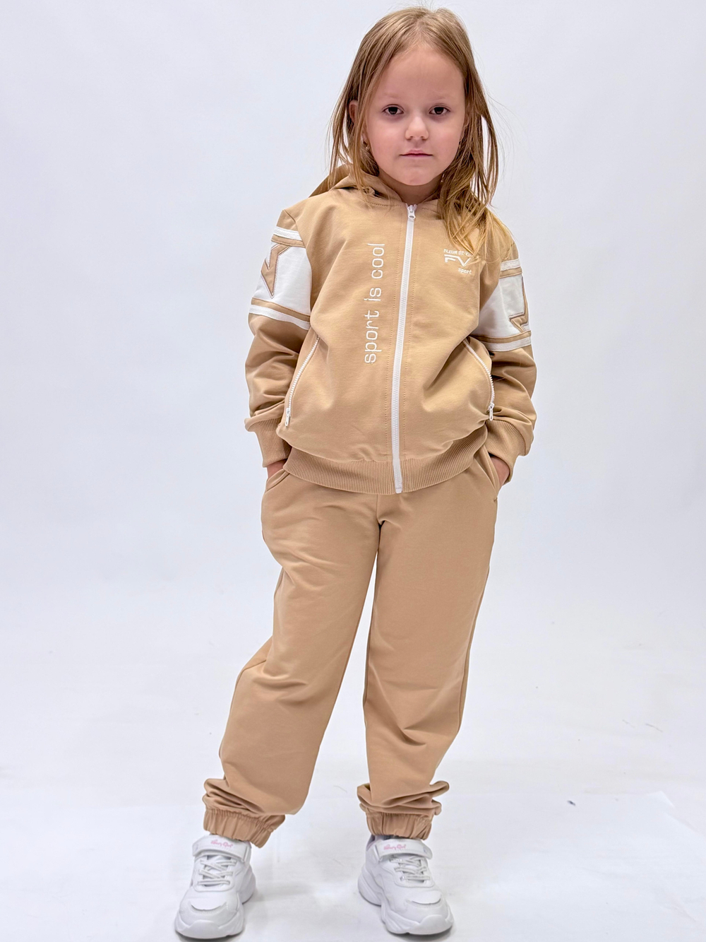 Костюм спортивный для девочки 7-12 лет Fleur de Vie