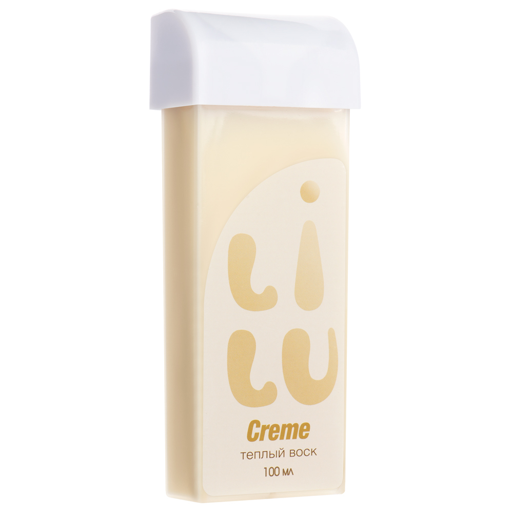 Lilu Теплый воск Creme для депиляции в картридже плотный, 100мл