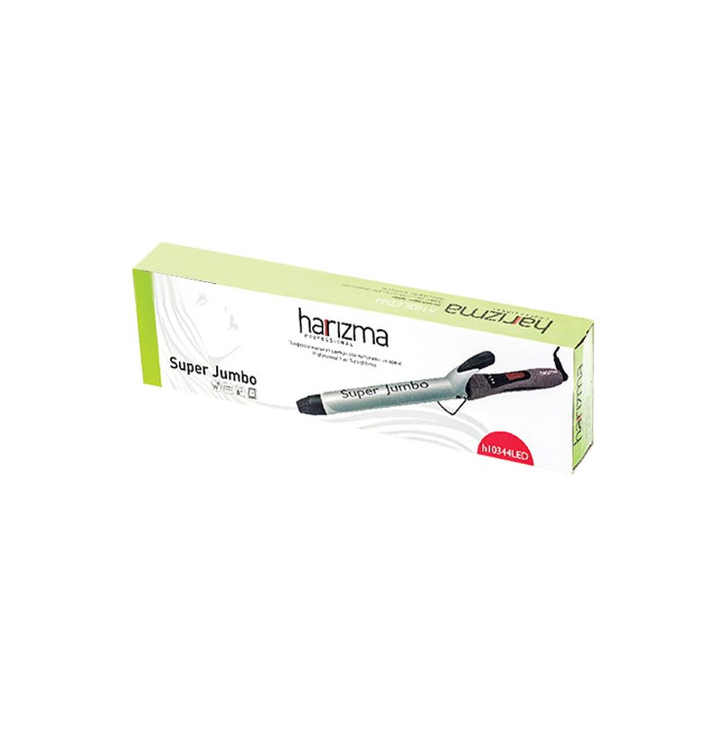 Плойка для волос Harizma Super Jumbo, 25мм (h10344LED-25)