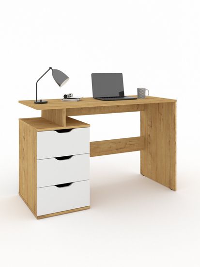 дуб бунратти / белый