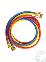 Шланги заправочные (180 см) 372RYB-Р (1/4" - 1/4" SAE)