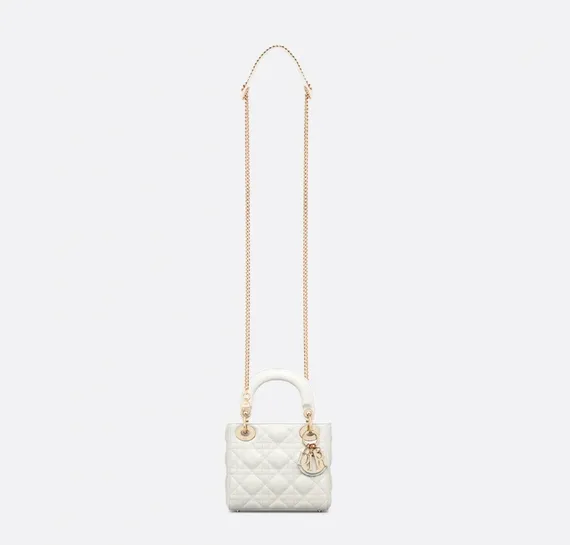 Сумка Dior Lady Dior, белый