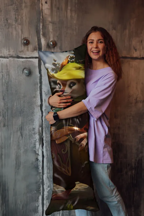 Дакимакура Белка Худвинк