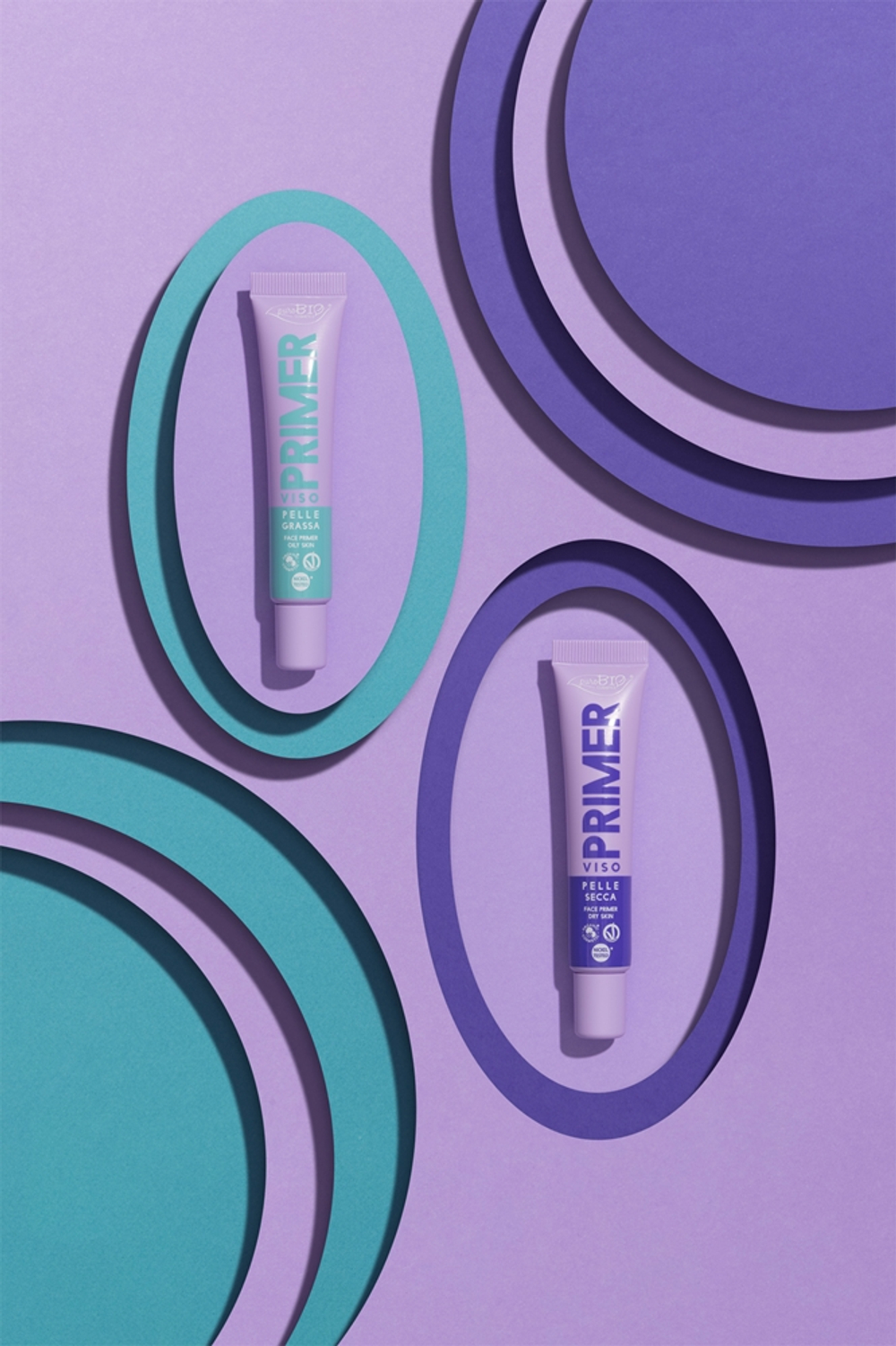 puroBIO Cosmetics Primer - База под макияж, подклад до скоры сухеи, 15 ml