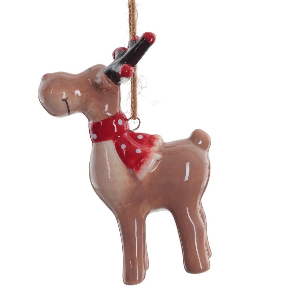 GAEM Украшение новогоднее "Олень", L5,5 W4 H8 см, 2в.