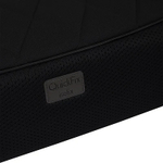 Автокресло бустер Indigo QuickFix Isofix группа 3 (22-36кг) черный-черная сетка