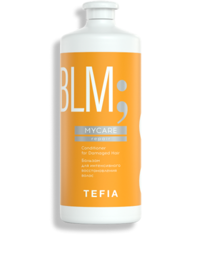 Tefia Mycare Conditioner - Бальзам для интенсивного восстановления волос, 1л