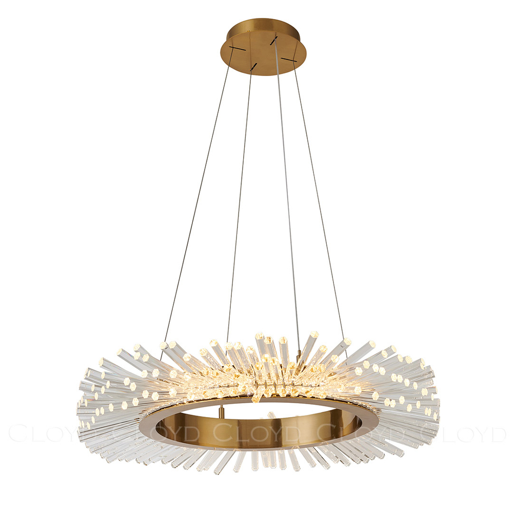 Люстра Cloyd LEPTONE C1 / Ø85 см - латунь (арт.11529)