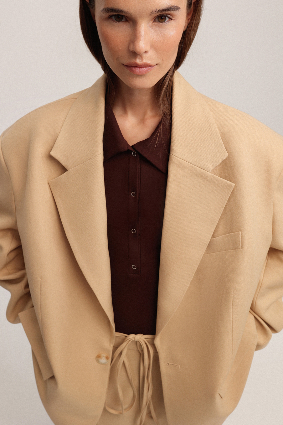 Жакет объемный