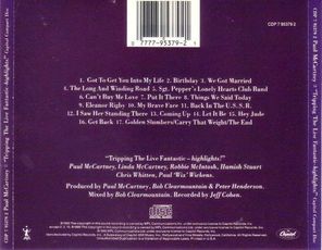Paul McCartney / Tripping The Live Fantastic Highlights! (CD)