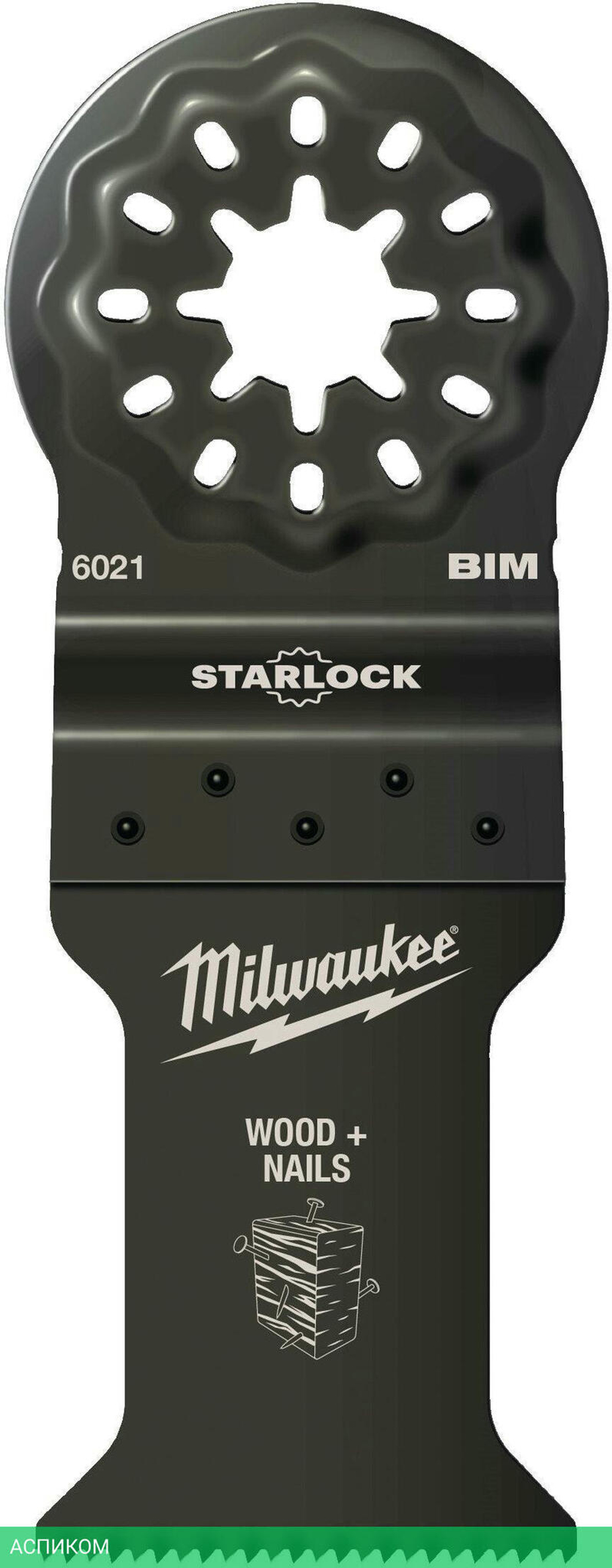 Полотно для мультитула Milwaukee 48906021 35x42мм