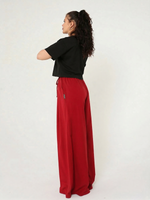 Брюки для парикмахеров ЛАЙМ красные