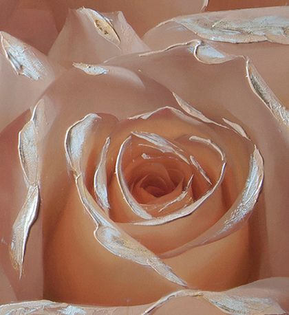 Картина на стекле Чайные розы 2