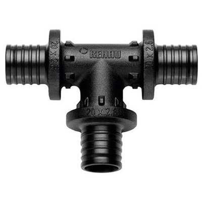 Тройник надвижной пластиковый Rehau (Рехау) 32х32х32