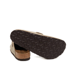 Шлепанцы кожаные boston Birkenstock - коричневый(960811)