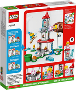 Конструктор Лего Супер Марио Наряд Пич-кошки и Ледяная башня 71407 | LEGO Super Mario Cat Peach Suit Tower 494 детали 7+