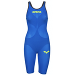 Cтартовый костюм Arena Powerskin Carbon AIR² Open Back electric blue-dark grey-fluo yellow