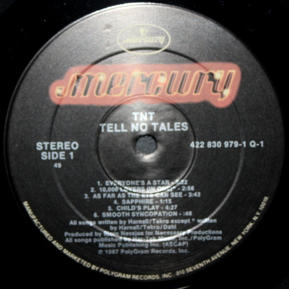TNT / Tell No Tales (LP)