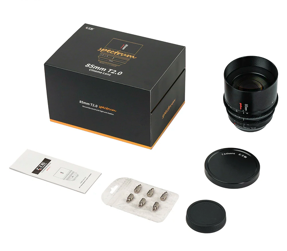 Объектив 7Artisans 85mm T2.0 Canon RF