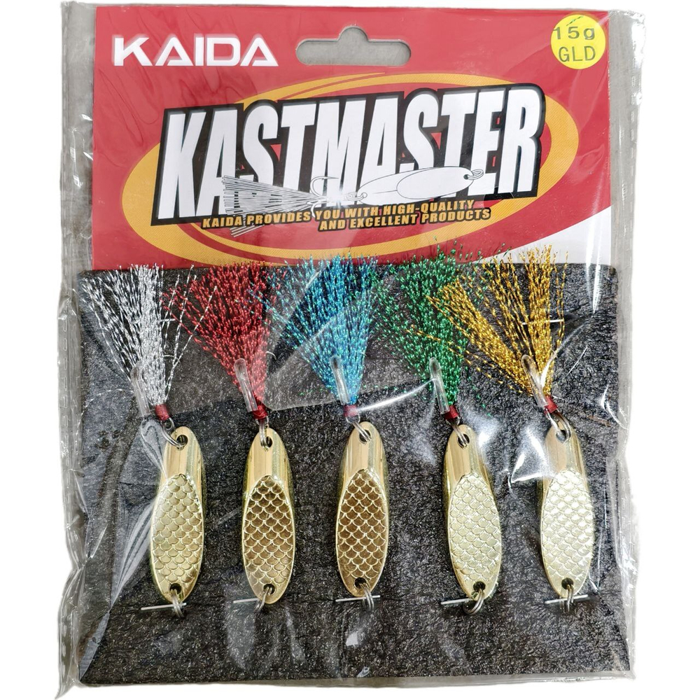 Набор блесен KAIDA KASTMASTER 15g №5