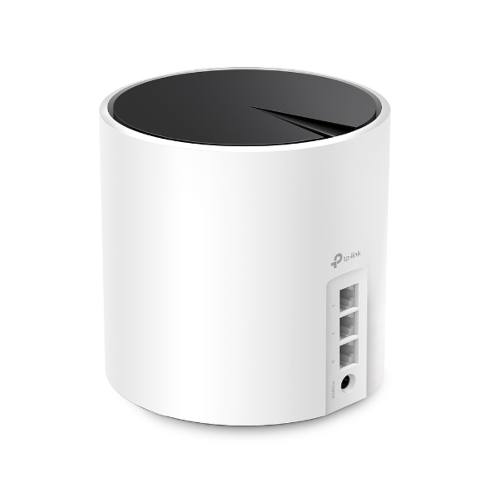 Беспроводной маршрутизатор TP-Link Mesh Deco X55 802.11ax, 3000(574+2400) Мбит/с, 2.4ГГц и 5ГГц, 2xLAN (2-pack)