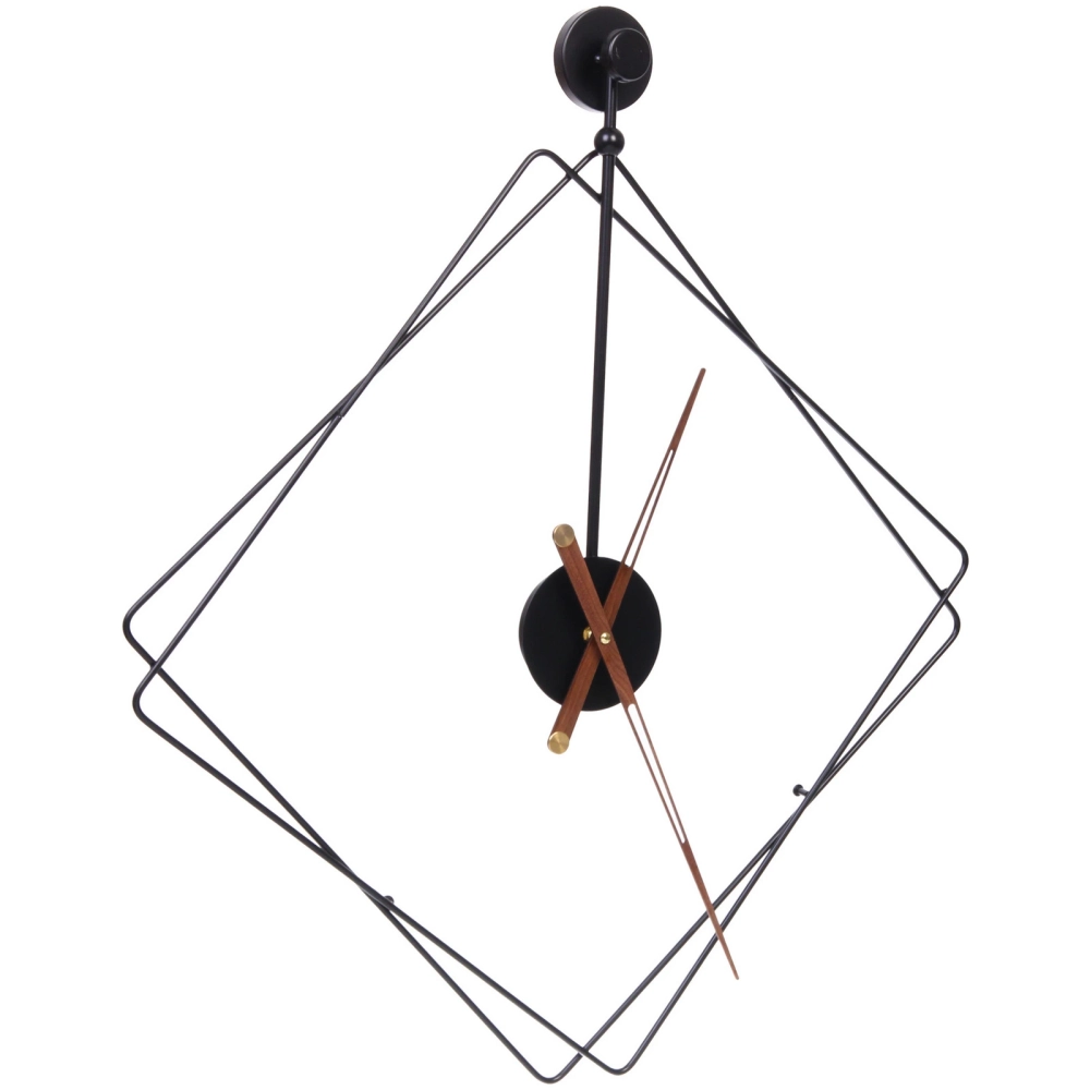 Часы настенные «LOFT HOME « 60*60см, черные