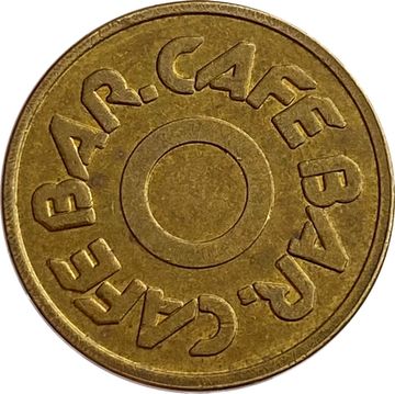 Торговый жетон «Cafe Bar»
