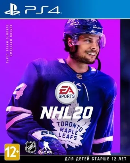 PS4 NHL 20 (Б/У, Русские субтитры, CUSA-15447)