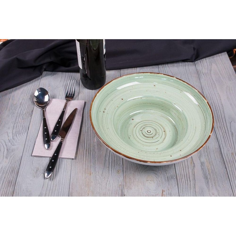 Тарелка глубокая 700 мл d 28 см h8,5см для пасты/супа/салата   Fusion P.L. Proff Cuisine [1]