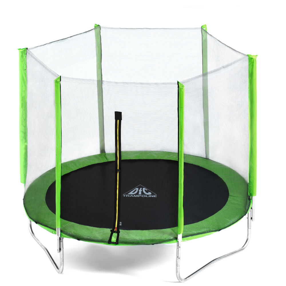 Батут DFC Trampoline Fitness с сеткой 12ft