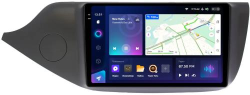 Магнитола для KIA Ceed 2 JD 2012-2018 (рамка матовая) - Teyes CC3-2K QLed Android 10, Быстрая, SIM-слот, CarPlay