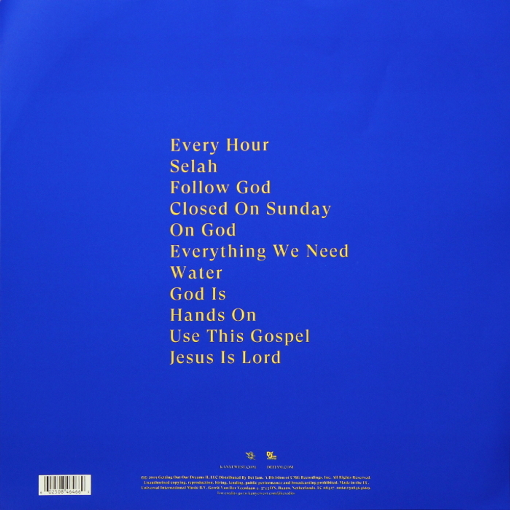 Kanye West / Jesus Is King (Coloured Vinyl)(LP)