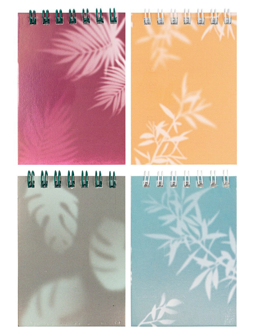 Блокнот А7 ПандаРог Моноколор Пастель, 40 листов, клетка, на гребне