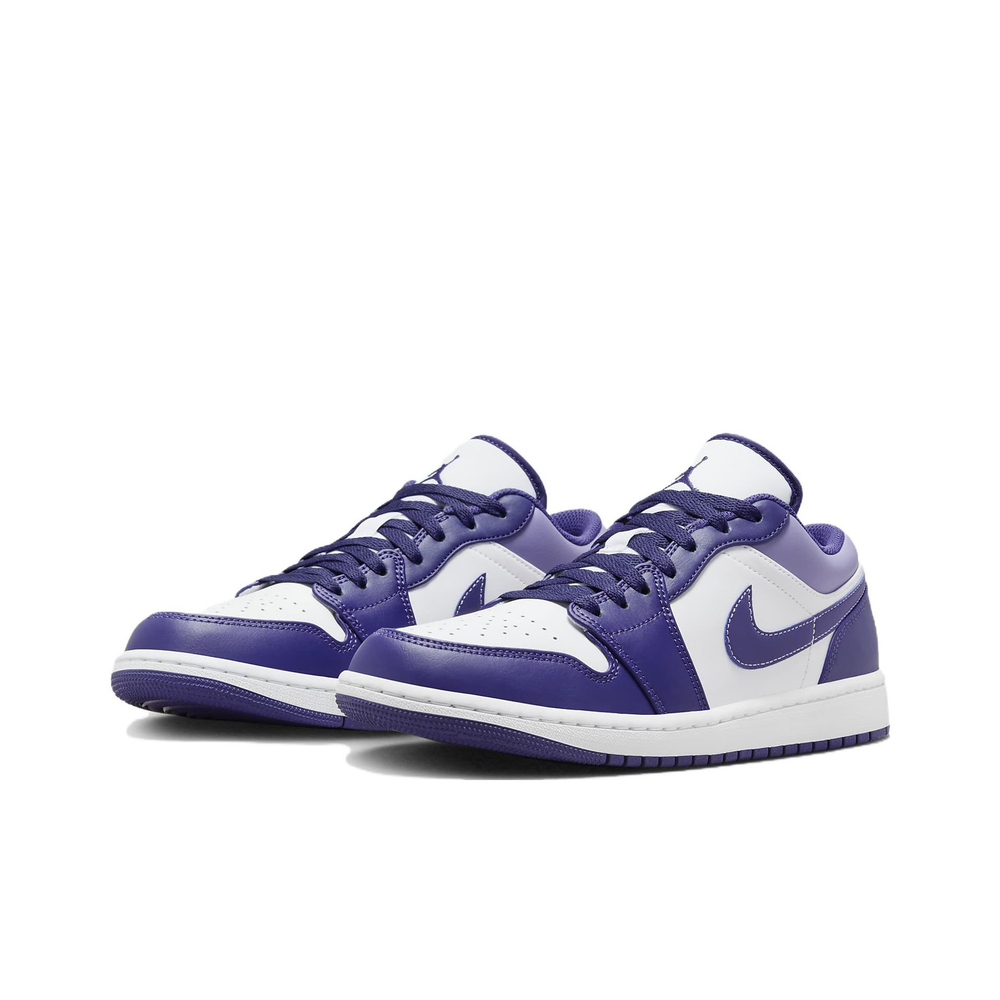 Кроссовки Air Jordan 1 Low Covered In Purple Tones