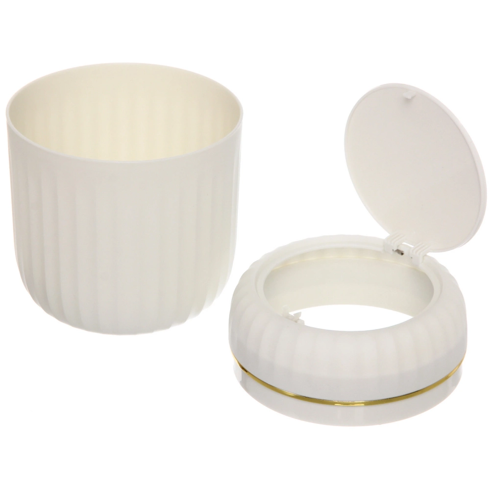 Контейнер для мусора круглый «Velvet «1,5л белый